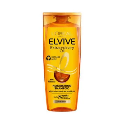 L'Oréal Paris Elvive Extraordinary Oil Nourishing Shampoo Boots UK packshot