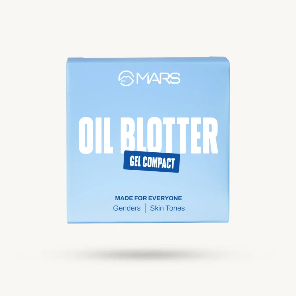 Mars Oil Blotter Gel Compact box