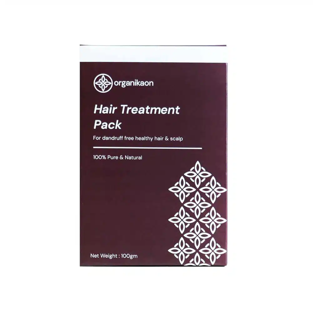 Organikaon Hair Treatment Pack pack