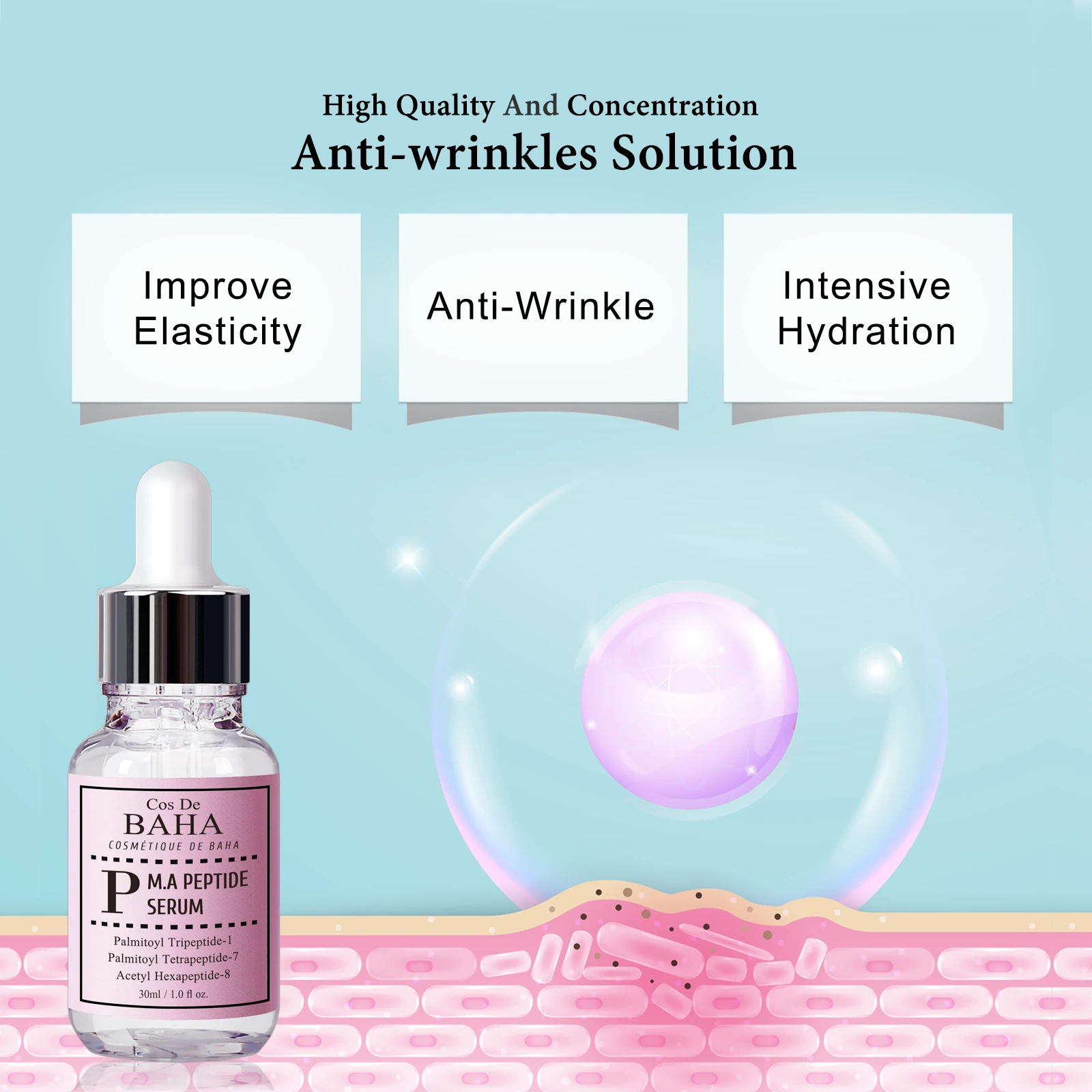 Cos De BAHA P Peptide Serum photo 4