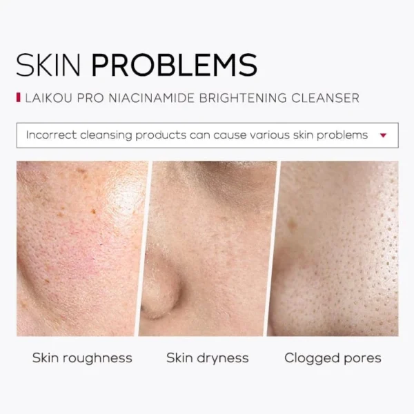 LAIKOU Pro Niacinamide Brightening Cleanser image 3