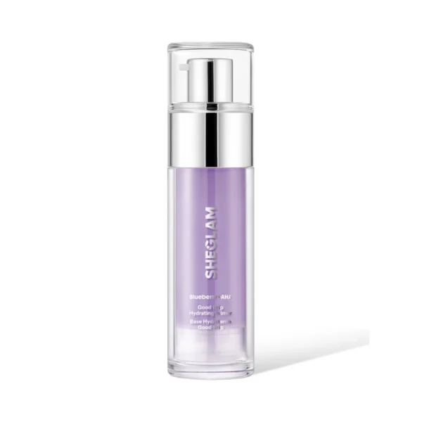 SHEGLAM Good Grip Hydrating Primer Blueberry + AHA 45ml bottle packshot