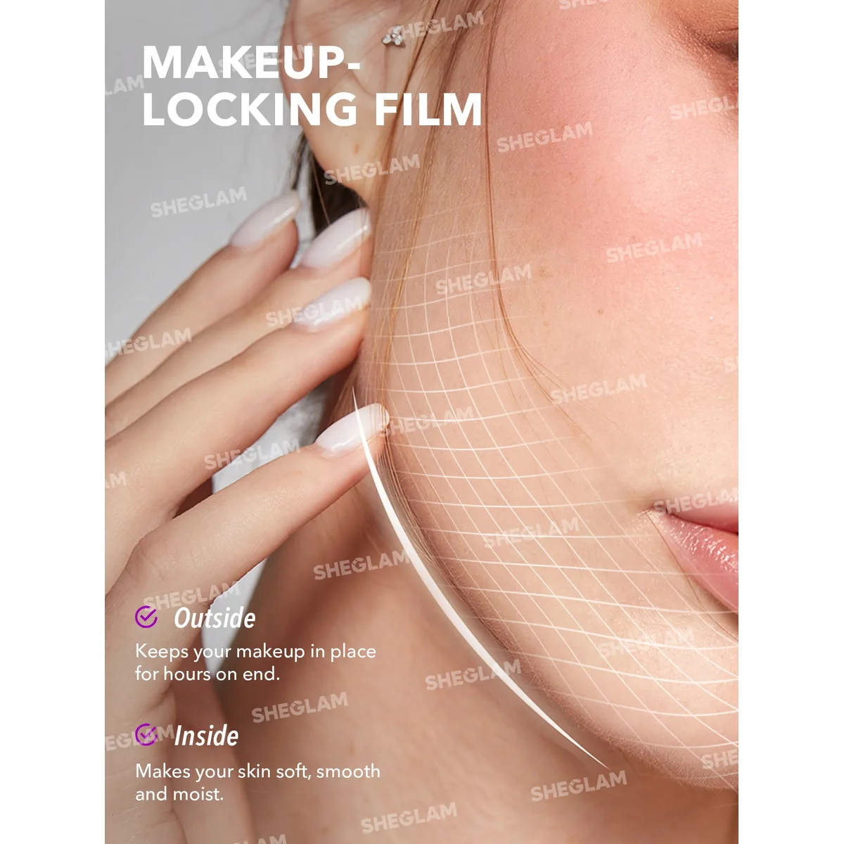 SHEGLAM Good Grip Hydrating Primer makeup locking film soft smooth finish