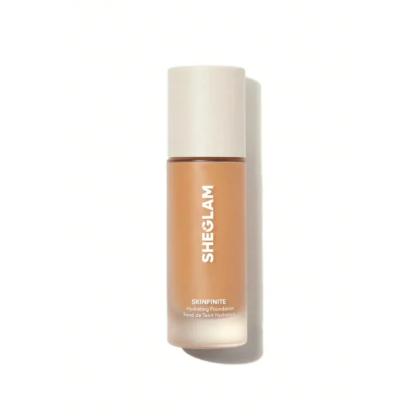SHEGLAM Skinfinite Hydrating Foundation 30ml Almond shade bottle packshot