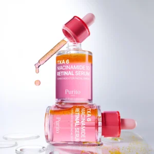 Purito TXA Niacinamide Retinal Serum bottles