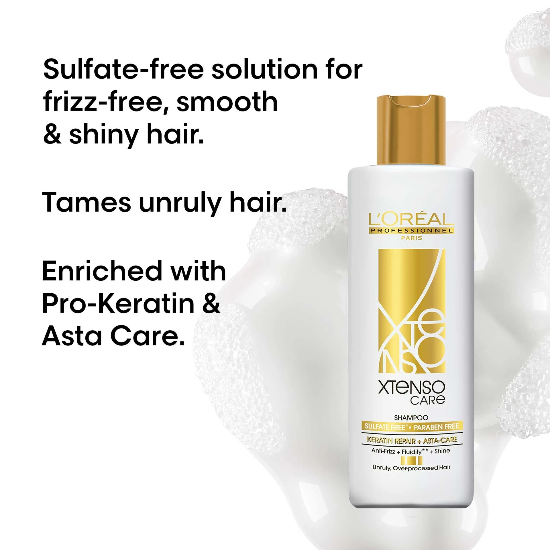 Xtenso Care Sulfate Free Shampoo routine