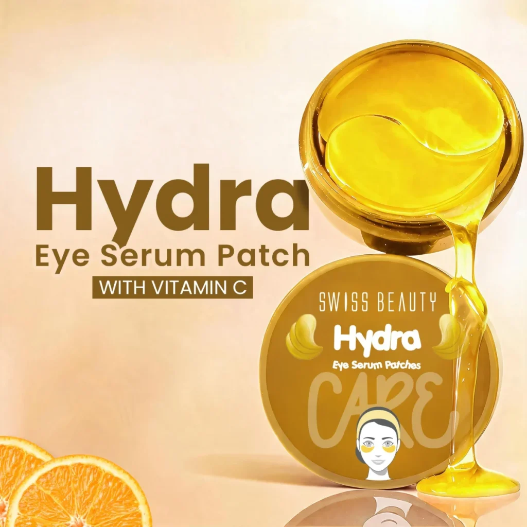 Swiss Beauty Hydra Eye Serum Patch with Vitamin C 60pcs jar