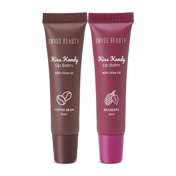 Swiss Beauty Kiss Kandy Lip Balm Coffee Bean and Mulberry
