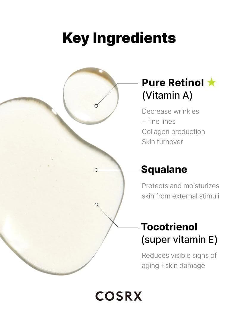 COSRX Retinol 0.5 Oil 20ml details