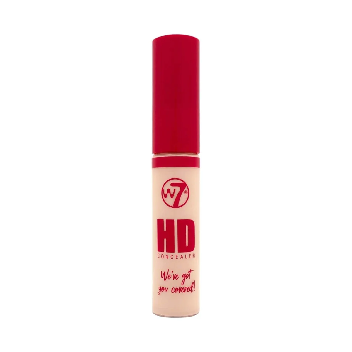 W7 HD Concealer FN2 Fair Neutral liquid concealer tube