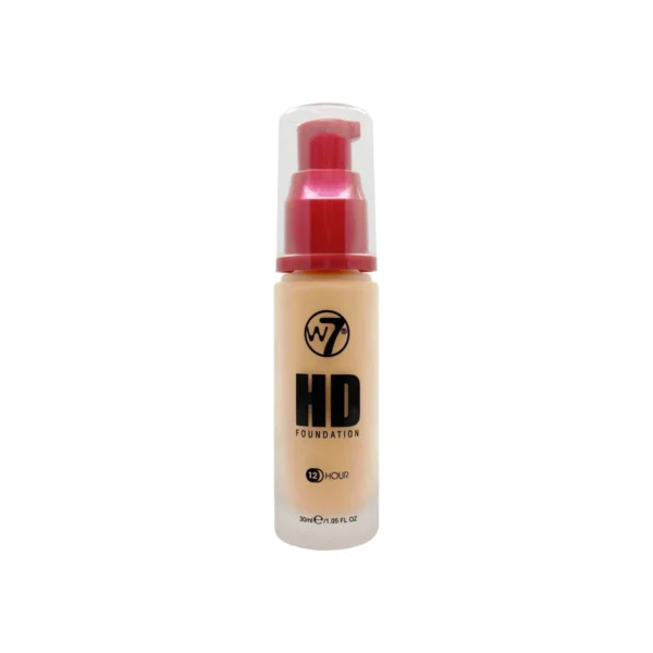 W7 HD Foundation 30ml shade Honey